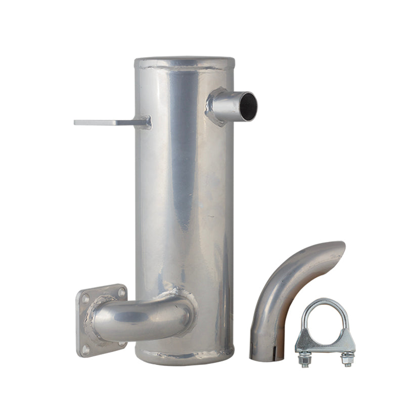 130983TKA Muffler for THERMO KING T-1000, T-1200 with elbow and clamp
