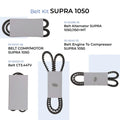 Belt Kit Supra 1050
